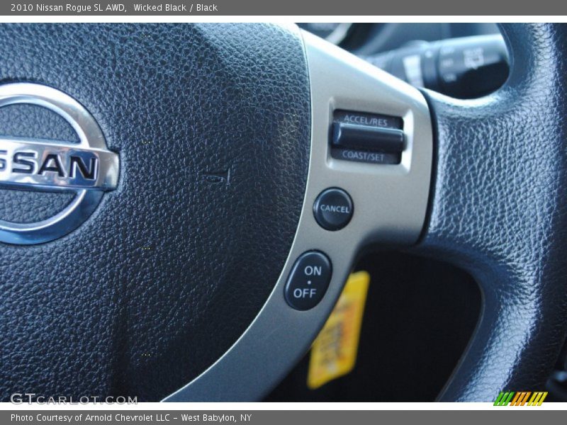 Wicked Black / Black 2010 Nissan Rogue SL AWD