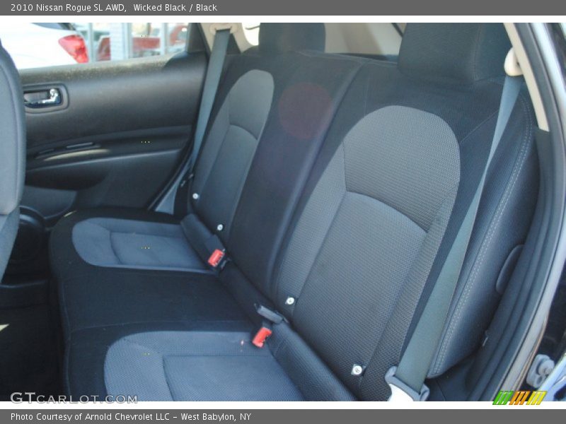 Wicked Black / Black 2010 Nissan Rogue SL AWD