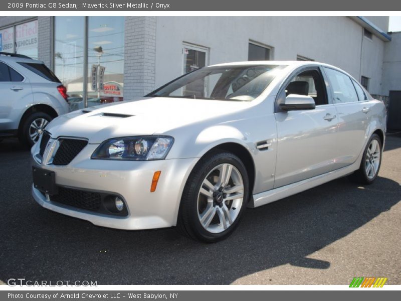 Maverick Silver Metallic / Onyx 2009 Pontiac G8 Sedan