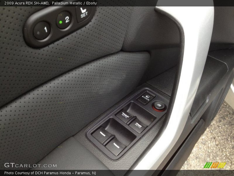 Palladium Metallic / Ebony 2009 Acura RDX SH-AWD