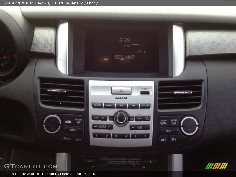 Palladium Metallic / Ebony 2009 Acura RDX SH-AWD