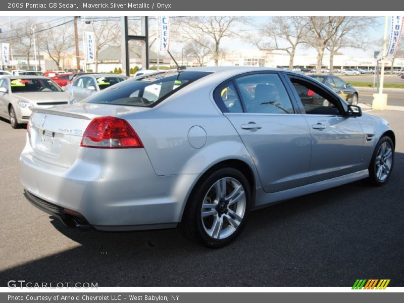 Maverick Silver Metallic / Onyx 2009 Pontiac G8 Sedan