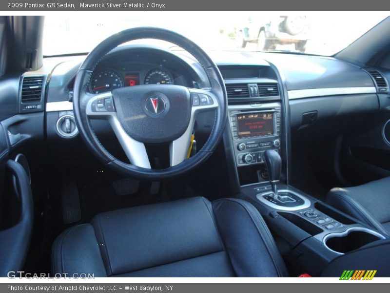 Maverick Silver Metallic / Onyx 2009 Pontiac G8 Sedan