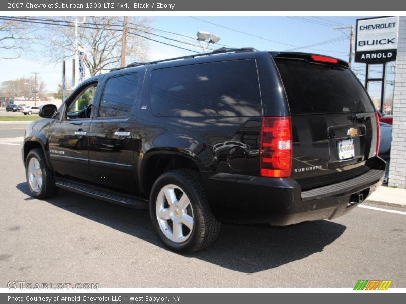 Black / Ebony 2007 Chevrolet Suburban 1500 LTZ 4x4