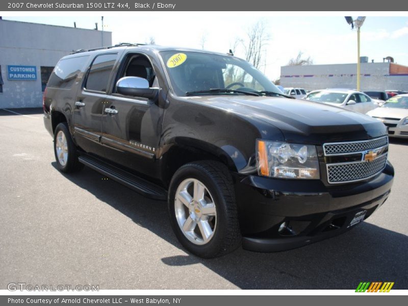 Black / Ebony 2007 Chevrolet Suburban 1500 LTZ 4x4