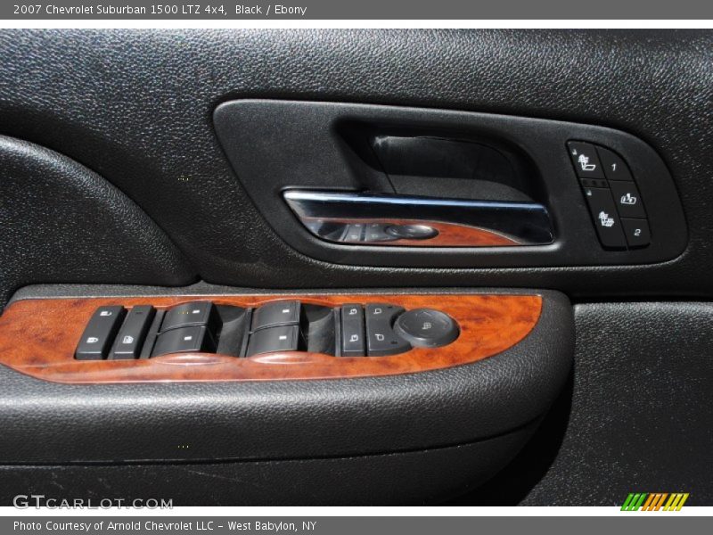 Black / Ebony 2007 Chevrolet Suburban 1500 LTZ 4x4