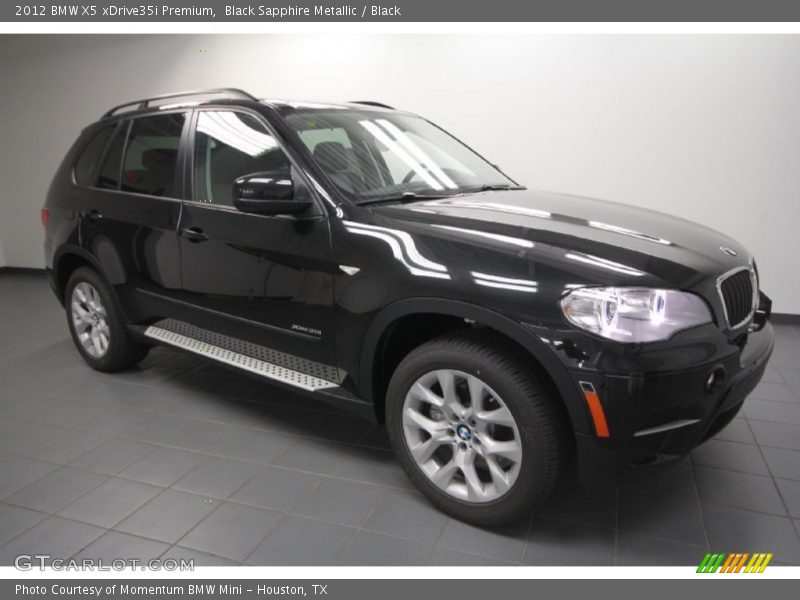 Black Sapphire Metallic / Black 2012 BMW X5 xDrive35i Premium