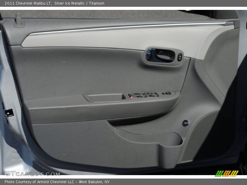 Silver Ice Metallic / Titanium 2011 Chevrolet Malibu LT