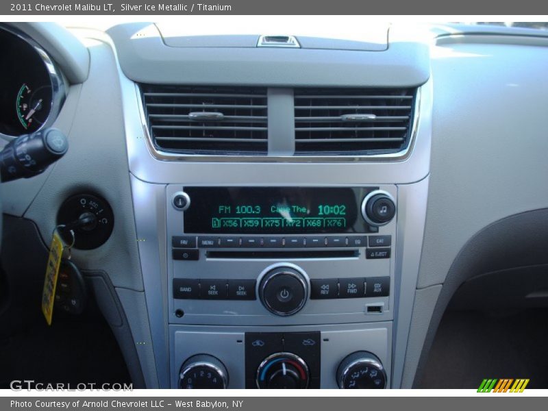Silver Ice Metallic / Titanium 2011 Chevrolet Malibu LT