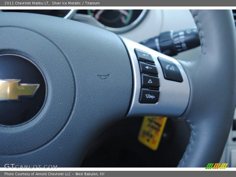 Silver Ice Metallic / Titanium 2011 Chevrolet Malibu LT