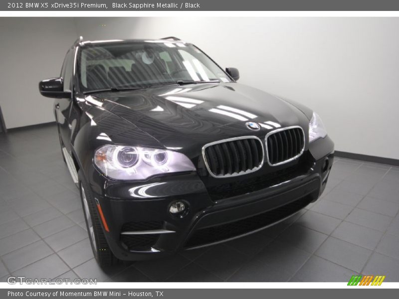 Black Sapphire Metallic / Black 2012 BMW X5 xDrive35i Premium