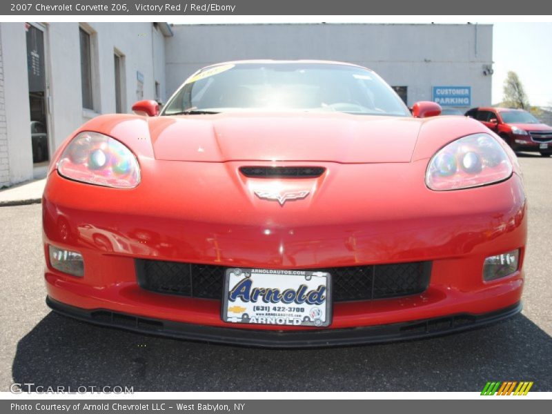 Victory Red / Red/Ebony 2007 Chevrolet Corvette Z06
