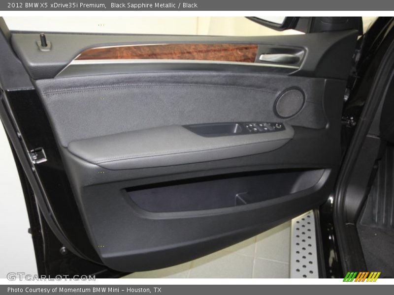 Black Sapphire Metallic / Black 2012 BMW X5 xDrive35i Premium