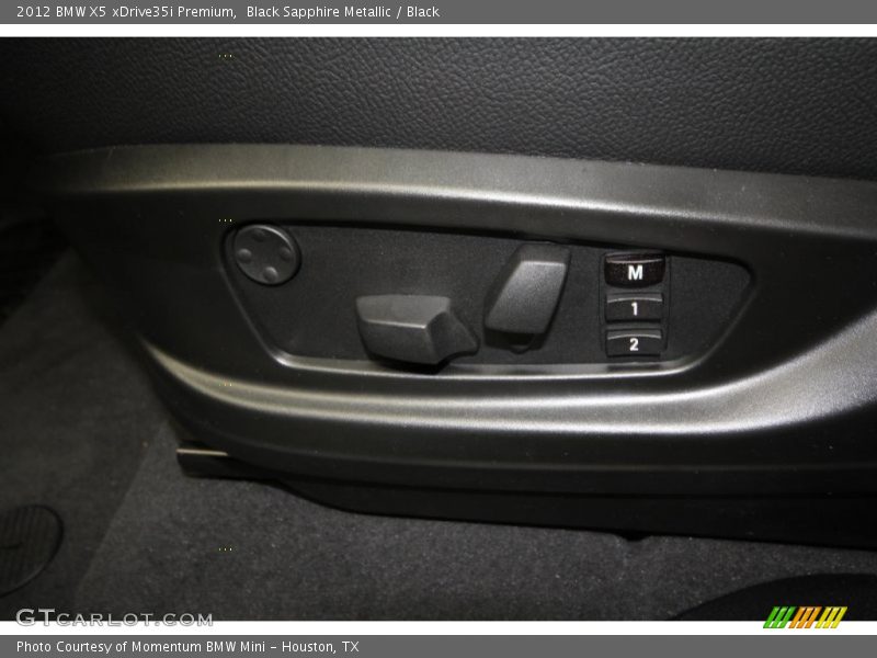 Black Sapphire Metallic / Black 2012 BMW X5 xDrive35i Premium