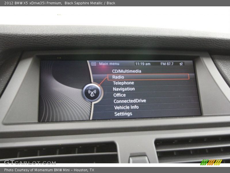 Black Sapphire Metallic / Black 2012 BMW X5 xDrive35i Premium