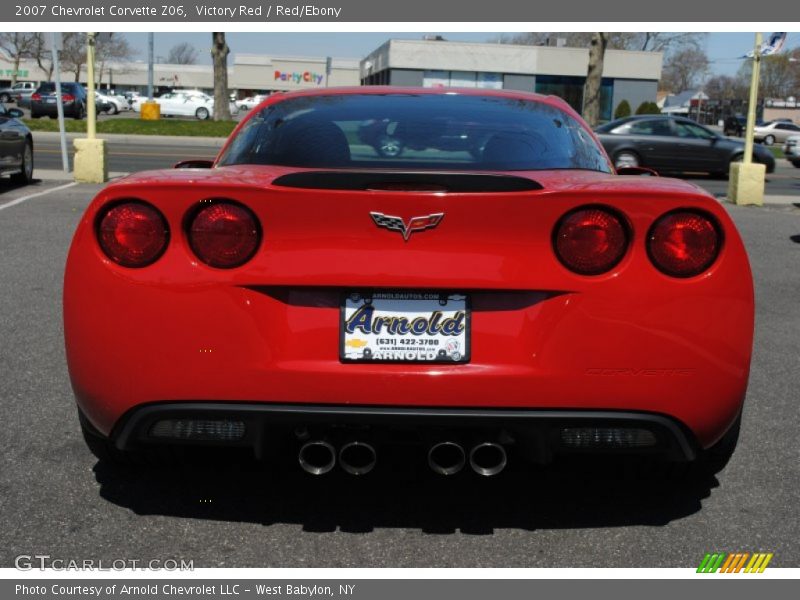 Victory Red / Red/Ebony 2007 Chevrolet Corvette Z06