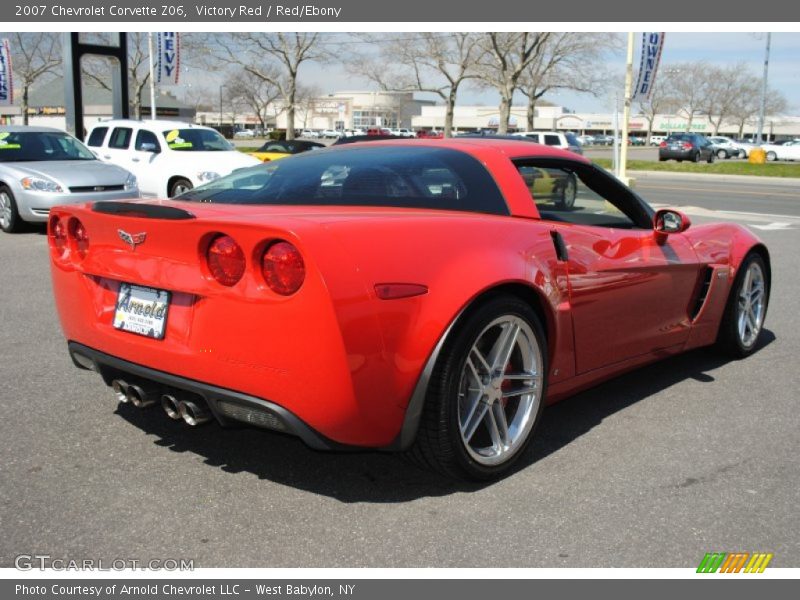 Victory Red / Red/Ebony 2007 Chevrolet Corvette Z06