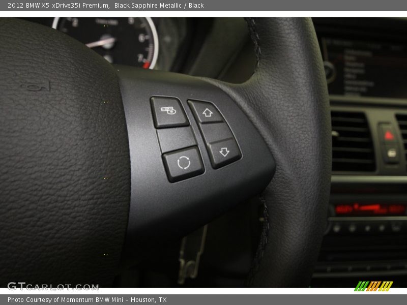 Black Sapphire Metallic / Black 2012 BMW X5 xDrive35i Premium