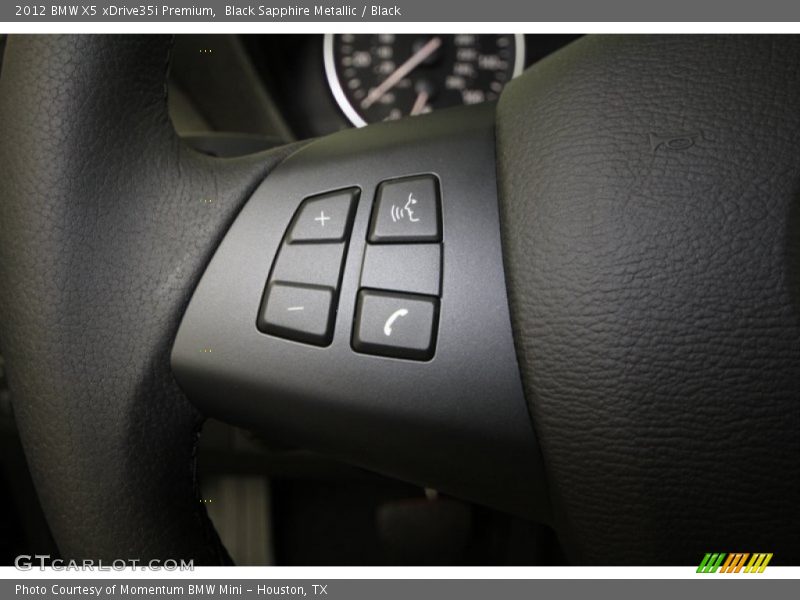 Black Sapphire Metallic / Black 2012 BMW X5 xDrive35i Premium