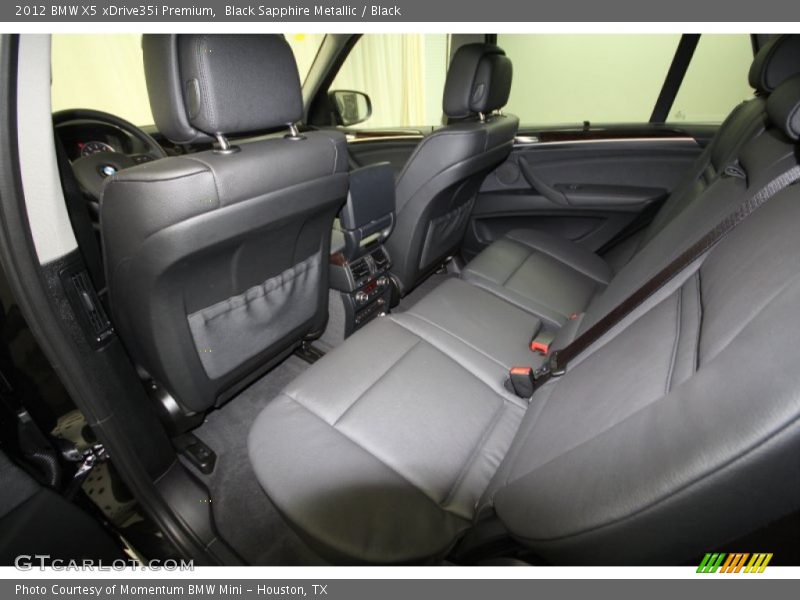 Black Sapphire Metallic / Black 2012 BMW X5 xDrive35i Premium