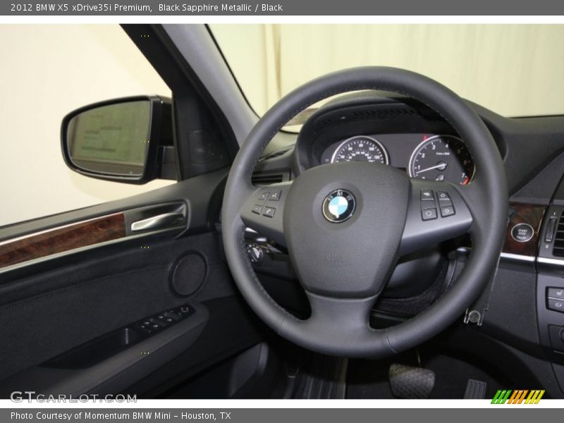 Black Sapphire Metallic / Black 2012 BMW X5 xDrive35i Premium