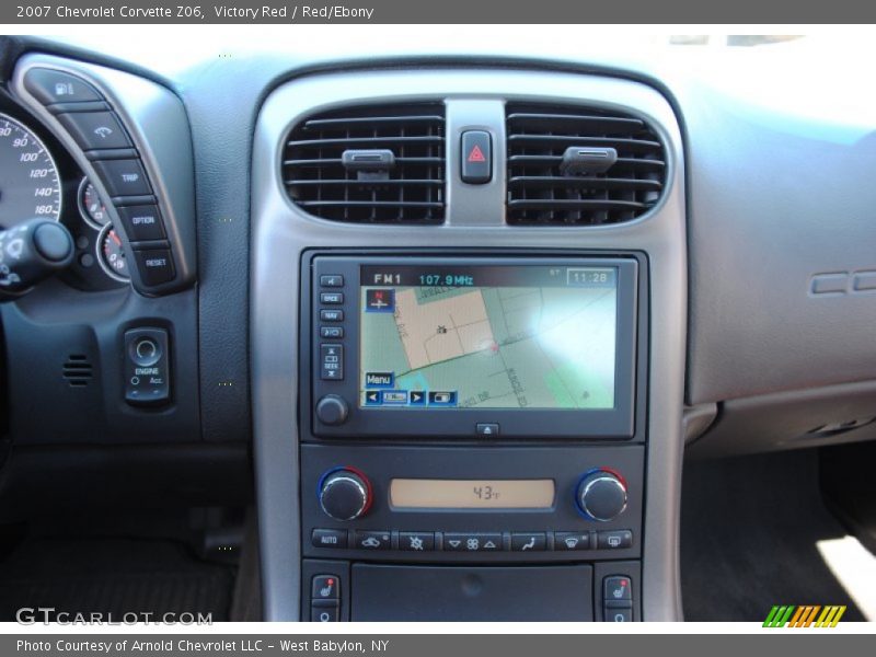 Navigation of 2007 Corvette Z06