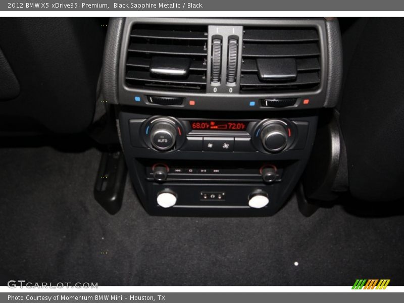 Black Sapphire Metallic / Black 2012 BMW X5 xDrive35i Premium