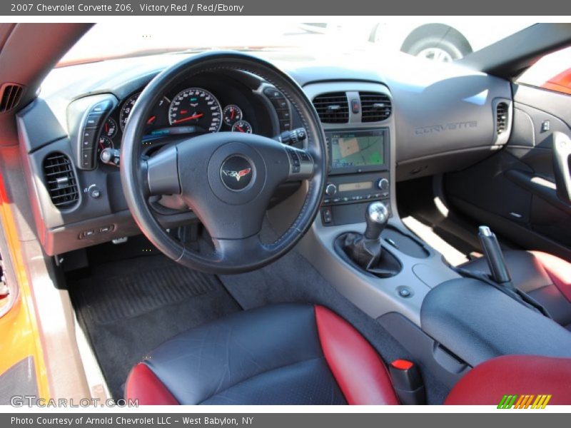 Dashboard of 2007 Corvette Z06