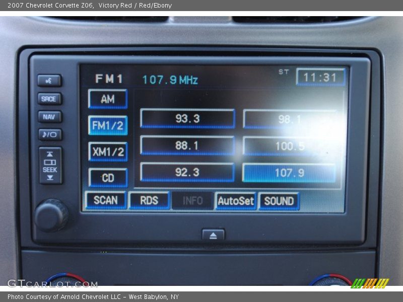 Victory Red / Red/Ebony 2007 Chevrolet Corvette Z06