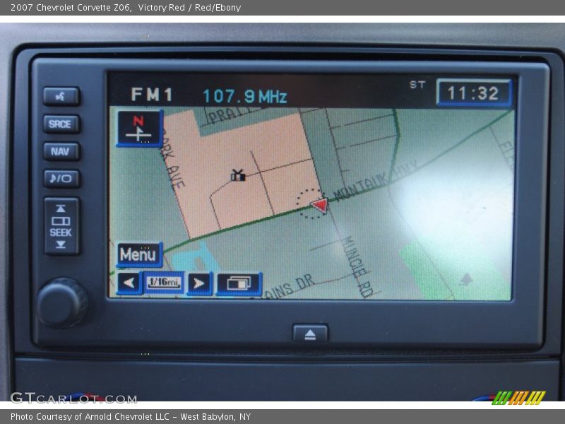 Navigation of 2007 Corvette Z06