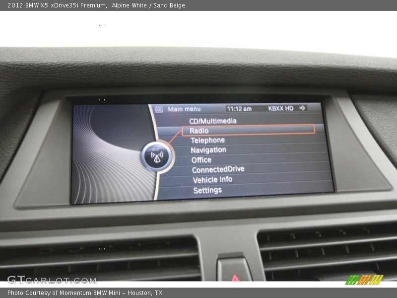 Alpine White / Sand Beige 2012 BMW X5 xDrive35i Premium