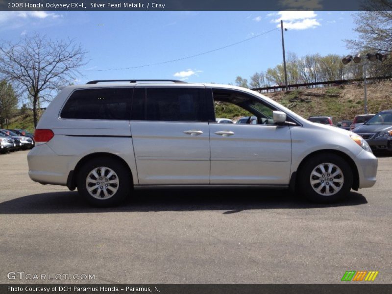 Silver Pearl Metallic / Gray 2008 Honda Odyssey EX-L