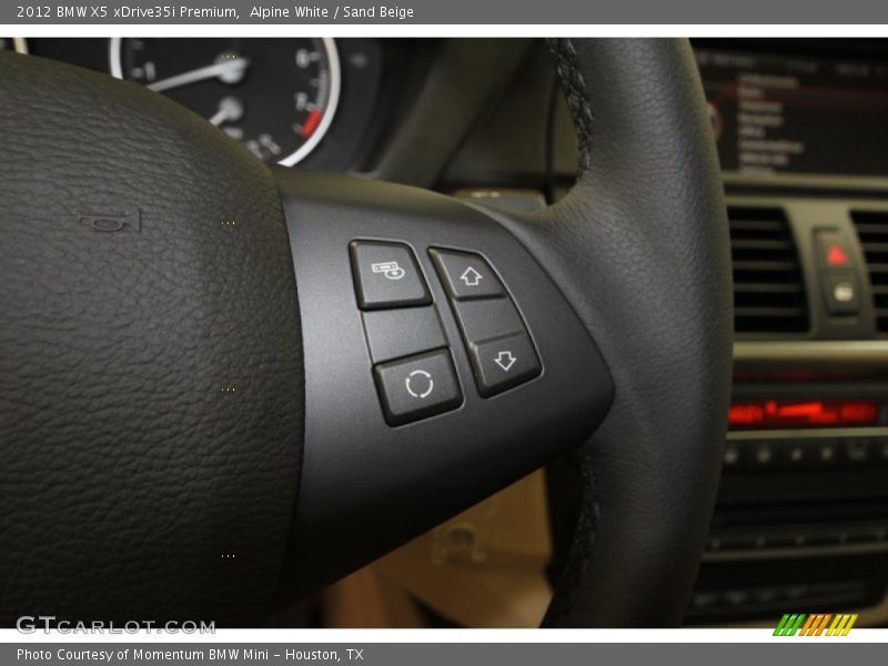 Alpine White / Sand Beige 2012 BMW X5 xDrive35i Premium