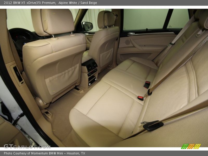 Alpine White / Sand Beige 2012 BMW X5 xDrive35i Premium