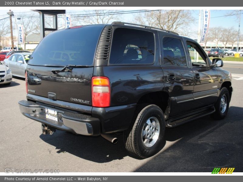 Dark Gray Metallic / Gray/Dark Charcoal 2003 Chevrolet Tahoe LS