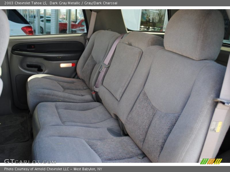 Dark Gray Metallic / Gray/Dark Charcoal 2003 Chevrolet Tahoe LS