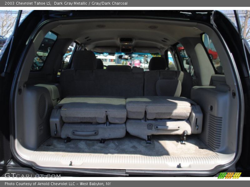 Dark Gray Metallic / Gray/Dark Charcoal 2003 Chevrolet Tahoe LS