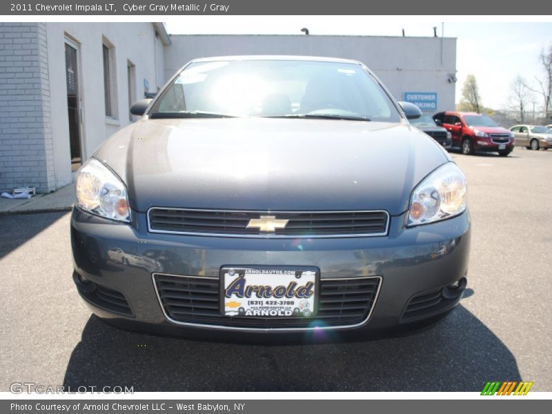 Cyber Gray Metallic / Gray 2011 Chevrolet Impala LT