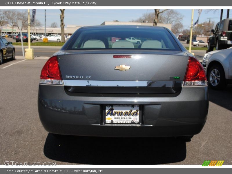Cyber Gray Metallic / Gray 2011 Chevrolet Impala LT