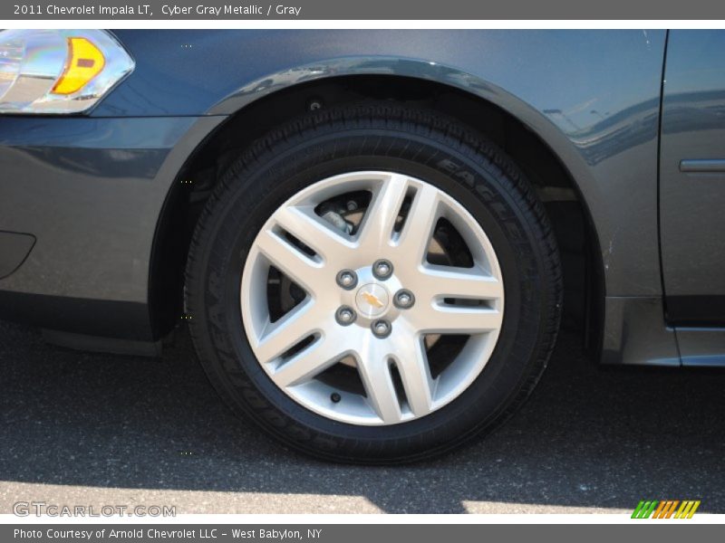 Cyber Gray Metallic / Gray 2011 Chevrolet Impala LT
