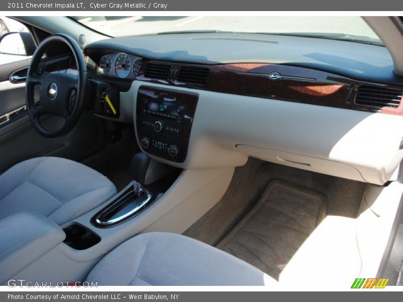 Cyber Gray Metallic / Gray 2011 Chevrolet Impala LT