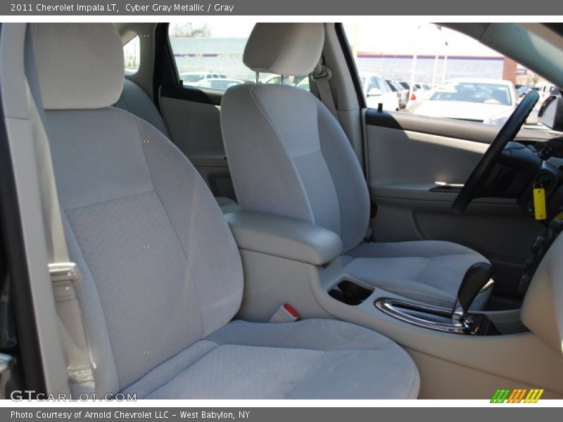 Cyber Gray Metallic / Gray 2011 Chevrolet Impala LT