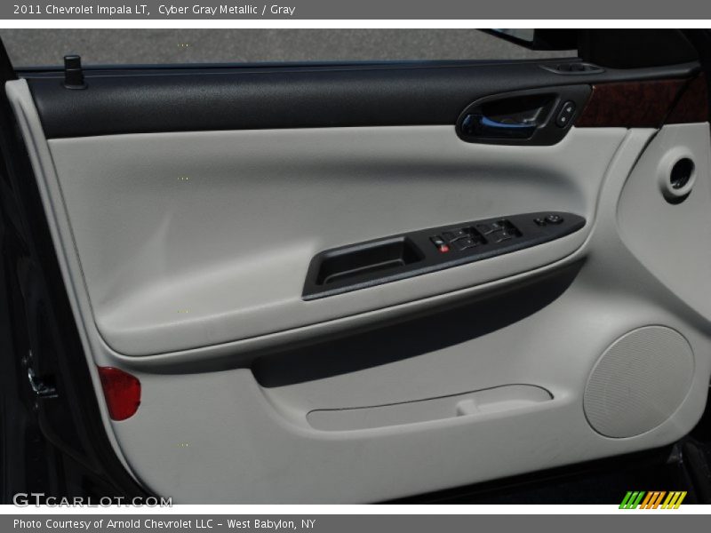 Cyber Gray Metallic / Gray 2011 Chevrolet Impala LT