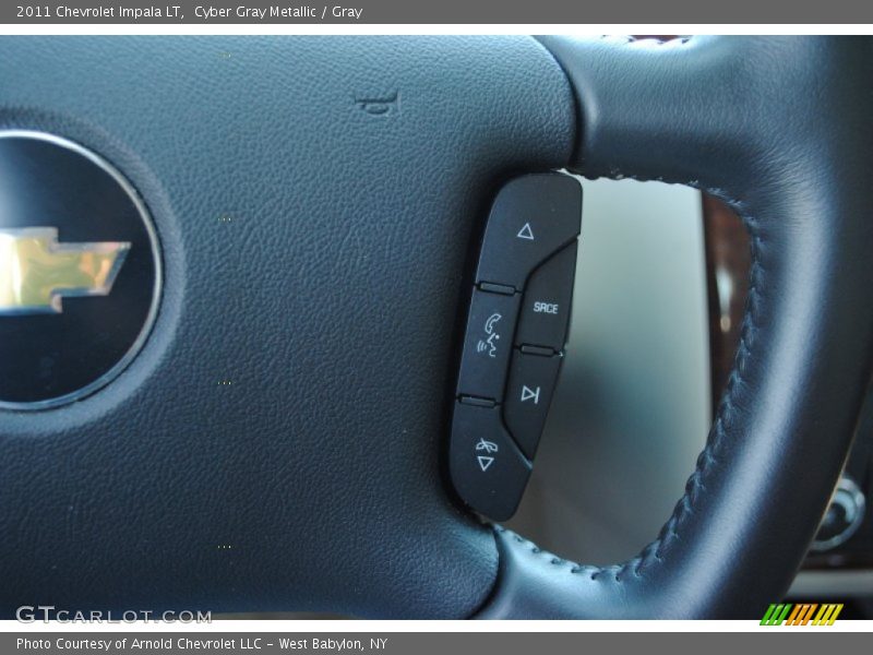 Cyber Gray Metallic / Gray 2011 Chevrolet Impala LT