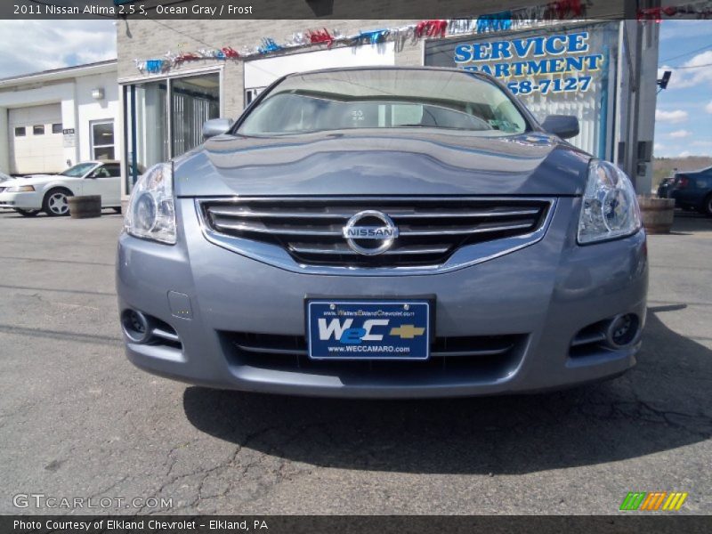 Ocean Gray / Frost 2011 Nissan Altima 2.5 S