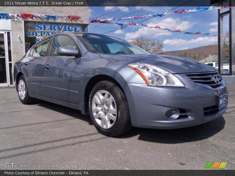 Ocean Gray / Frost 2011 Nissan Altima 2.5 S