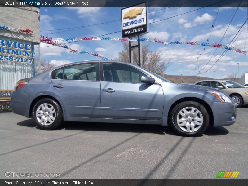 Ocean Gray / Frost 2011 Nissan Altima 2.5 S