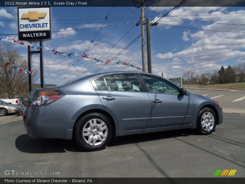 Ocean Gray / Frost 2011 Nissan Altima 2.5 S
