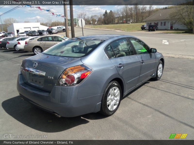 Ocean Gray / Frost 2011 Nissan Altima 2.5 S