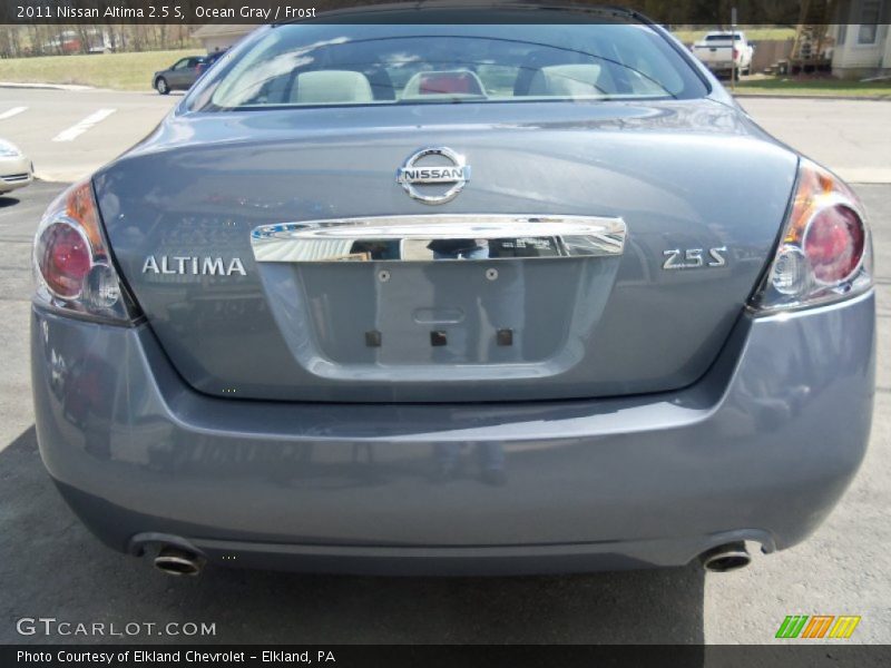 Ocean Gray / Frost 2011 Nissan Altima 2.5 S